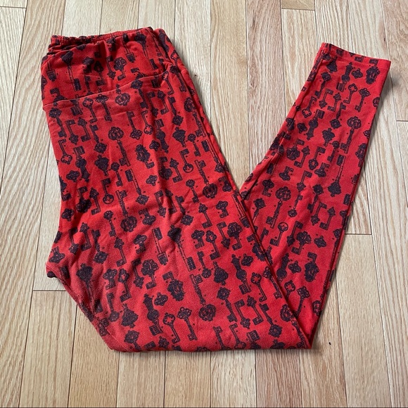 LuLaRoe curvy leggings - Picture 3 of 6